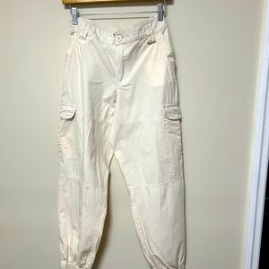 Woman Cotton Cargo Pants